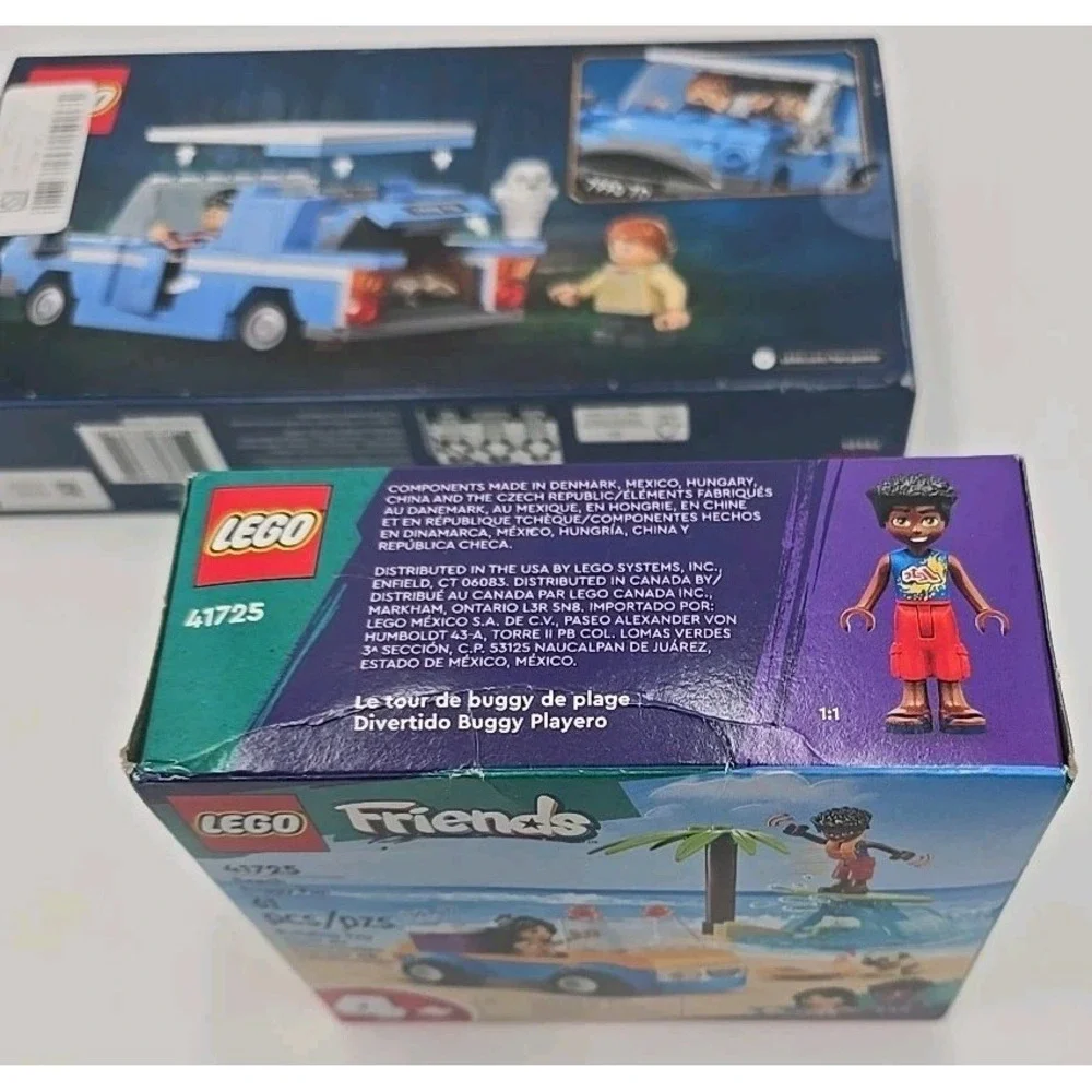 NEW LEGO Harry Potter 76424 Flying Ford Anglia‎ + LEGO Friends 41725 Beach Van
